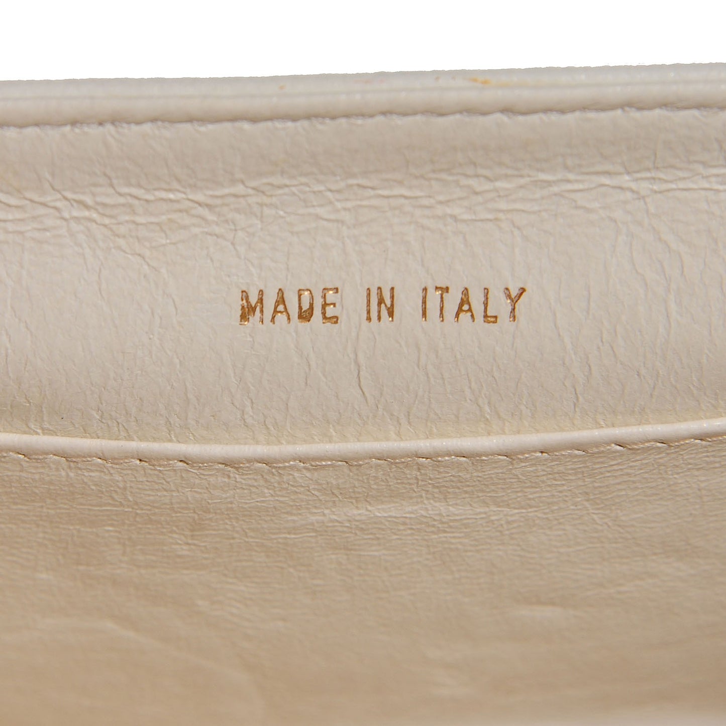 Caviar Small Kelly Flap Bag White