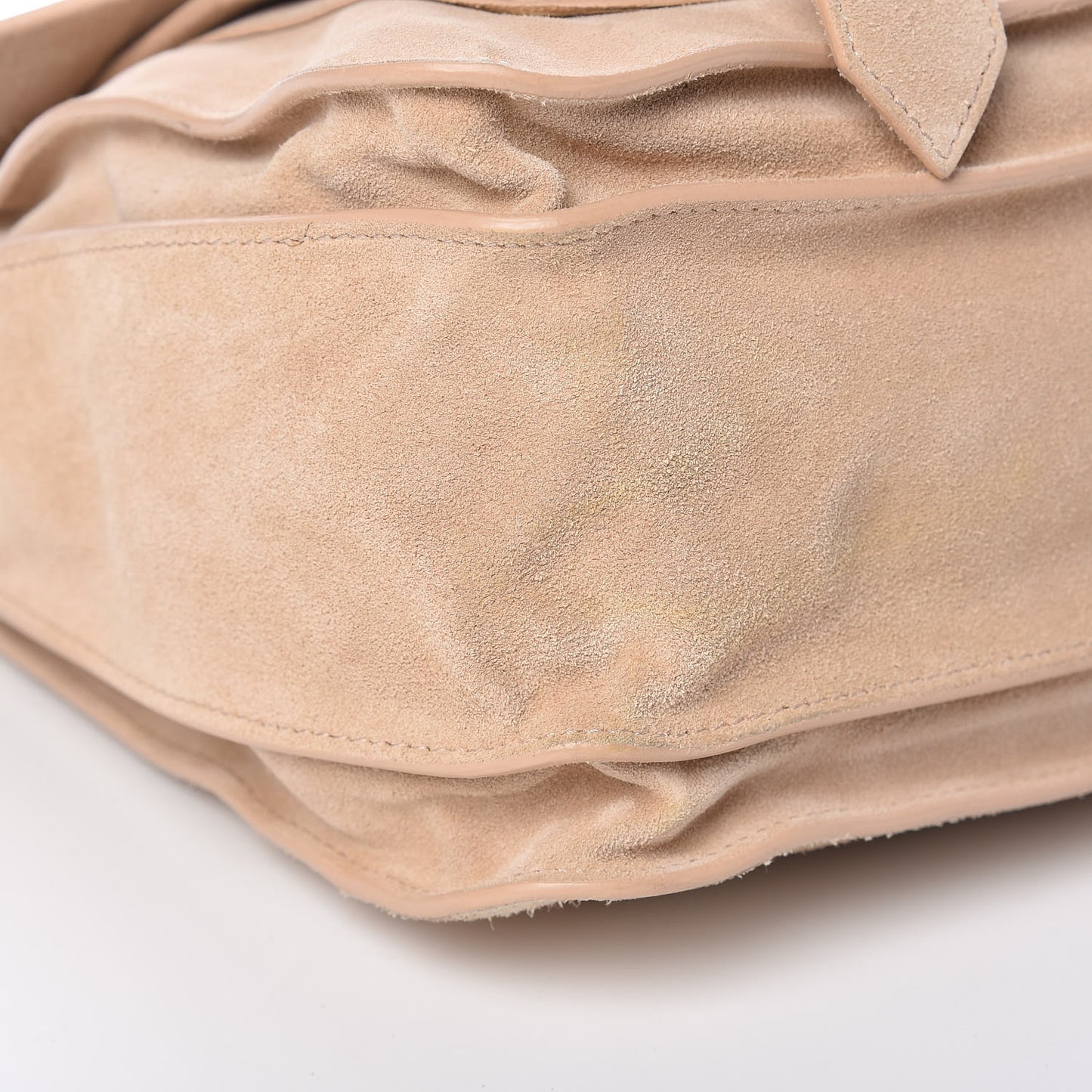 Suede Medium PS1 Satchel Stone