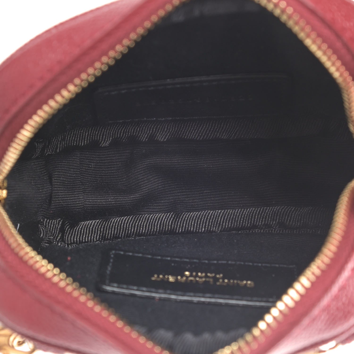 Saint Laurent Grain De Poudre Matelasse Monogram Baby Lou Camera Bag Vinyle 5 of 5