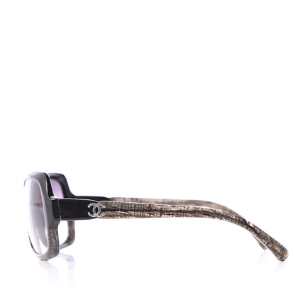 Chanel Butterfly Signature Sunglasses 5346 Black 3 of 7