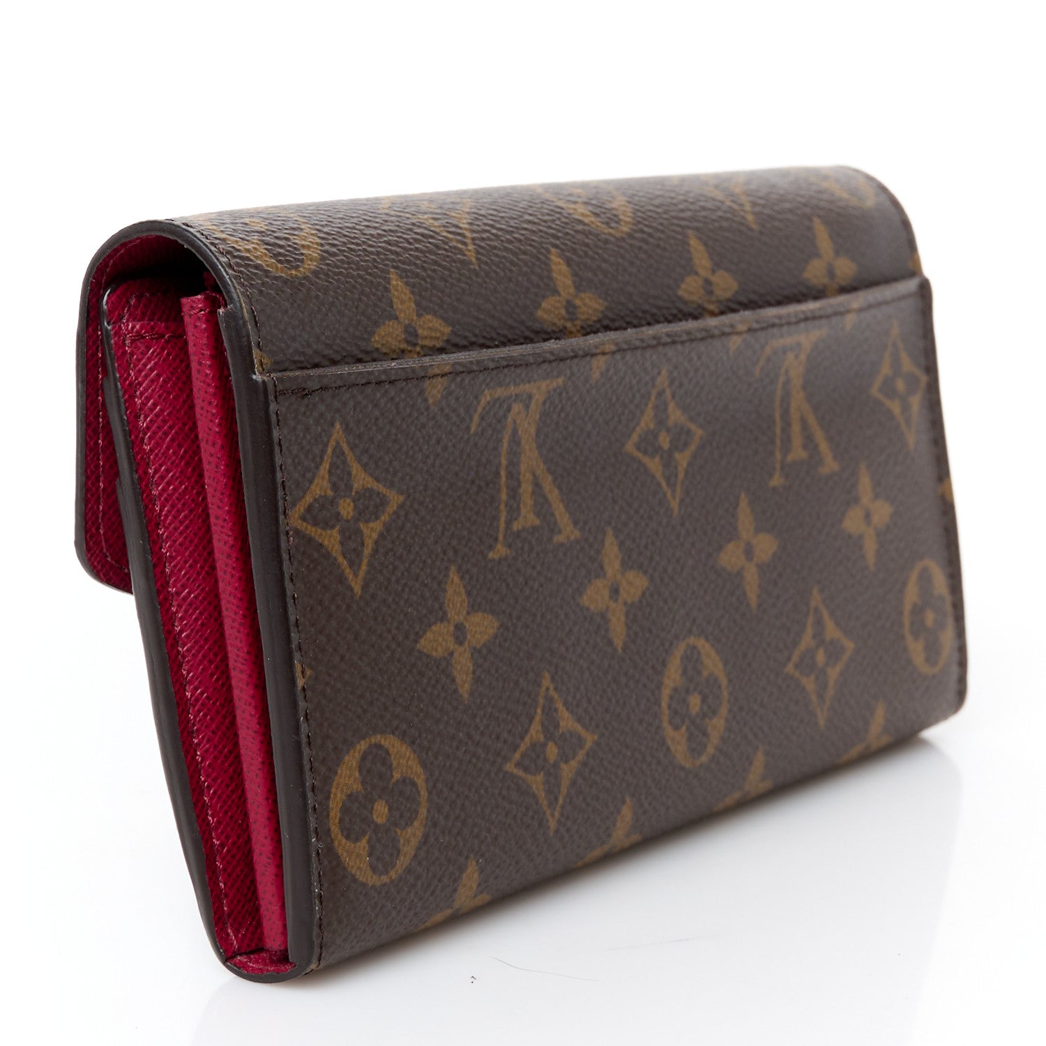 Louis Vuitton Monogram Sarah Wallet NM Fuchsia 3 of 7