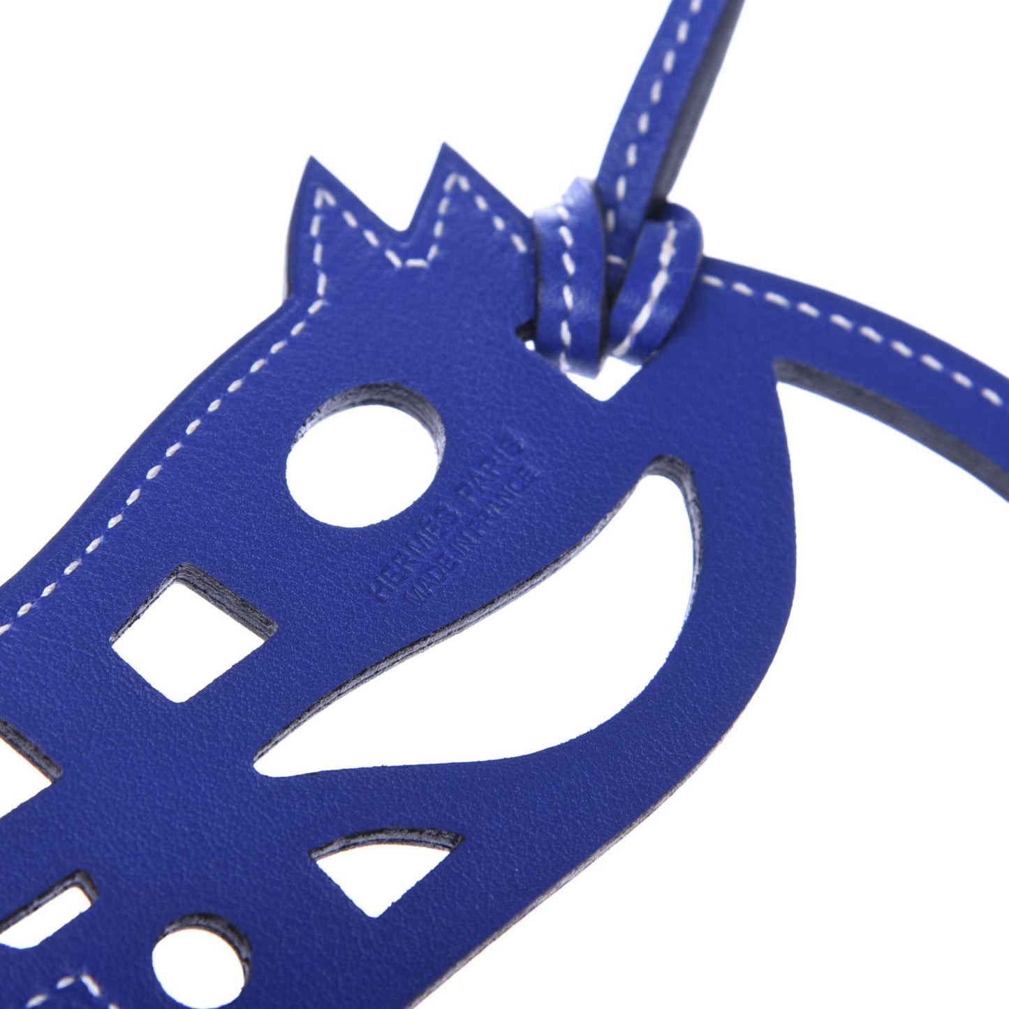 Swift Paddock Cheval Horse Bag Charm Bleu Electrique