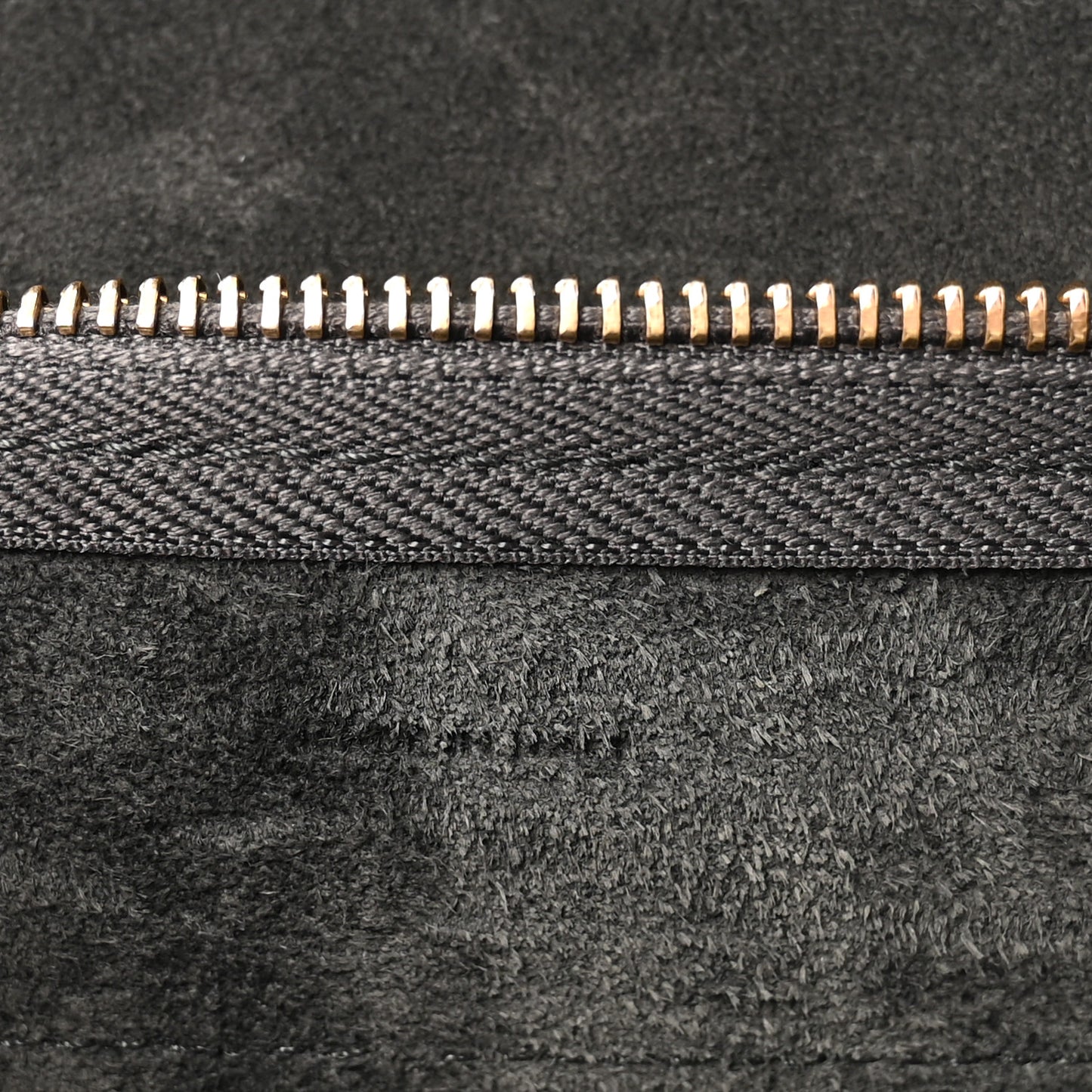 Grained Calfskin Nano Belt Bag Grey