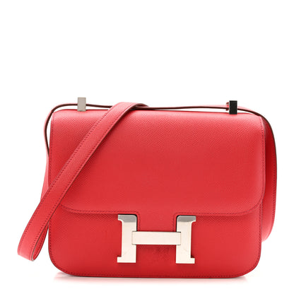 Hermes Epsom Constance 24 Rouge Casaque 1 of 20