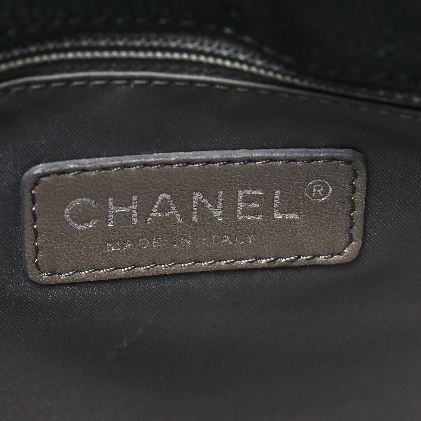 Glazed Caviar Coco Rider Flap Shoulder Bag Black