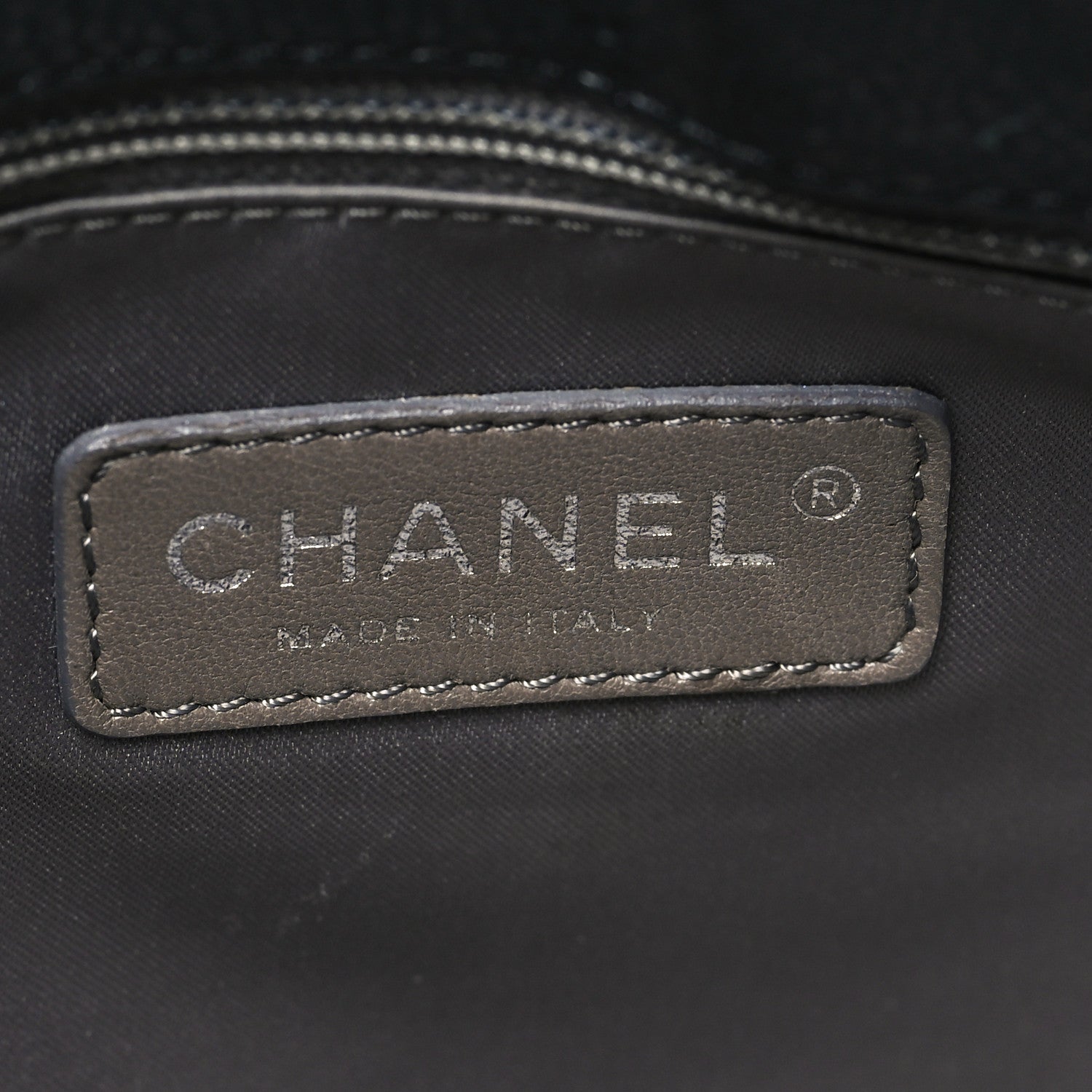 Chanel Glazed Caviar Coco Rider Flap Shoulder Bag Black 5 of 9