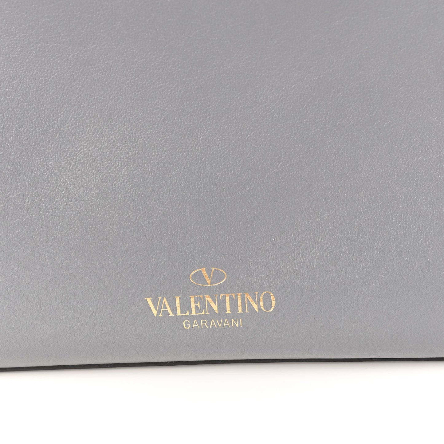 Vitello Rockstud Single Handle Flap Bag Light Stone