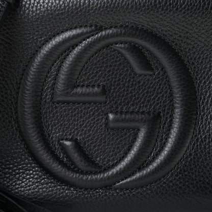 Gucci Pebbled Calfskin Small Soho Disco Bag Black 3 of 11