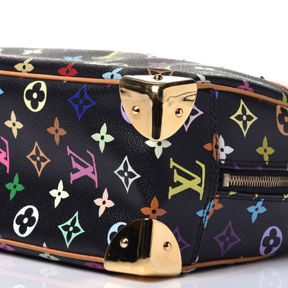 Louis Vuitton Monogram Multicolor Trouville Black 8 of 8