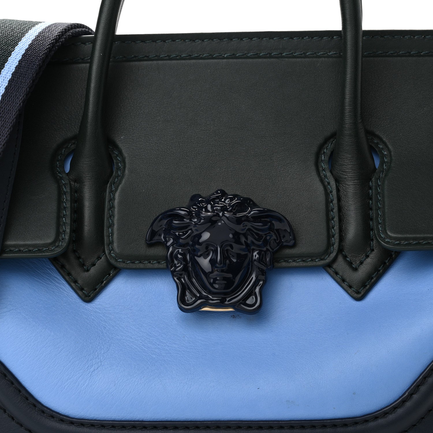 Versace Calfskin Medium Palazzo Empire Bag Multicolor 7 of 15