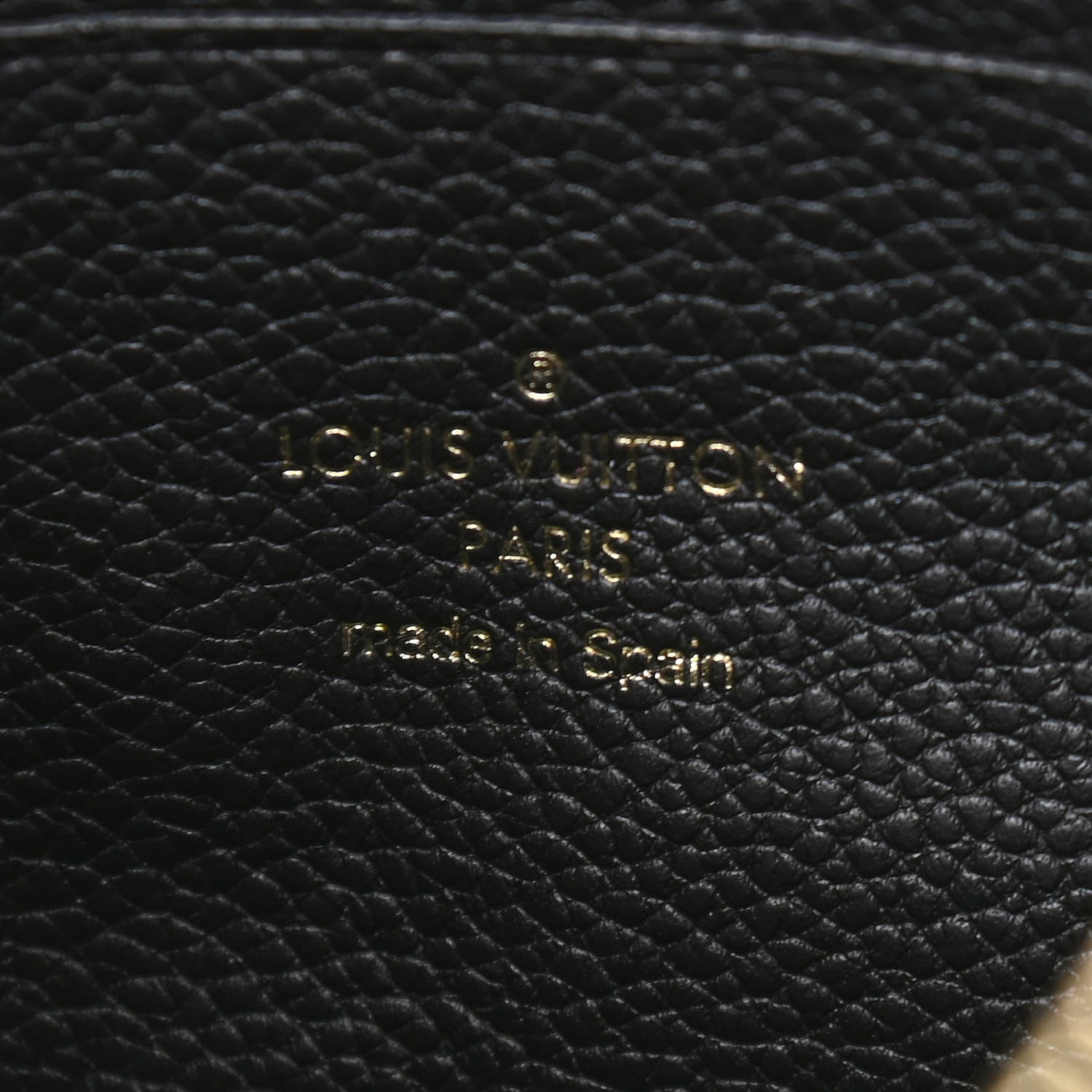 Louis Vuitton Empreinte Double Zip Pochette Black 5 of 5