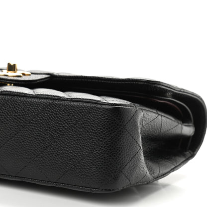 Chanel Caviar Quilted Medium Double Flap Black 10 of 10