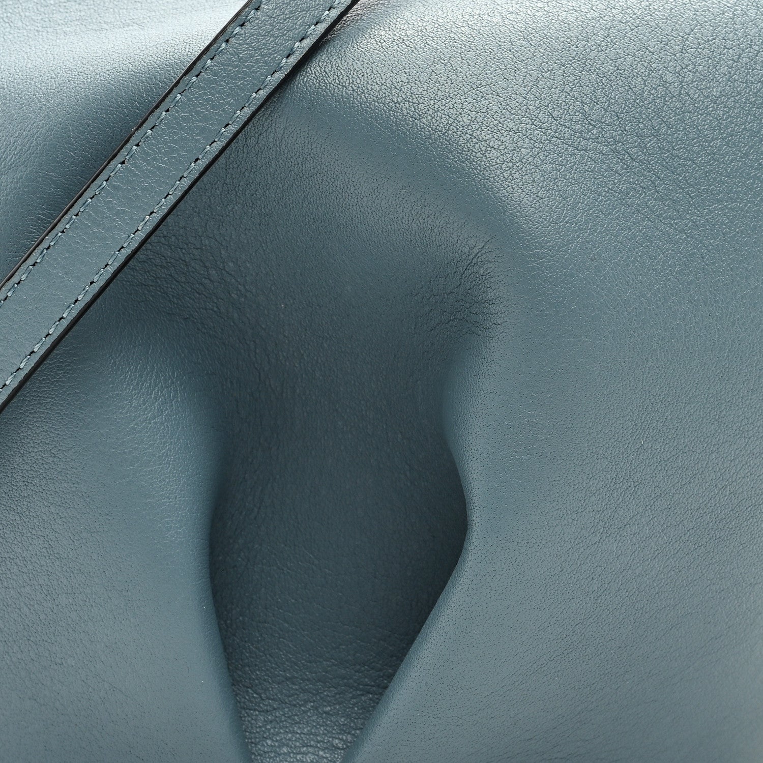 Loewe Calfskin Mini Elephant Crossbody Bag Blue 7 of 9