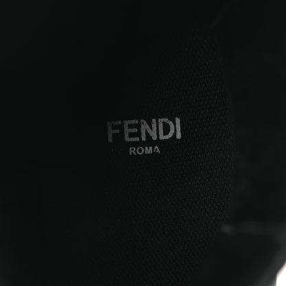 Fendi Calfskin Rubber Fendi Force Chelsea Boots 36 Black 9 of 11