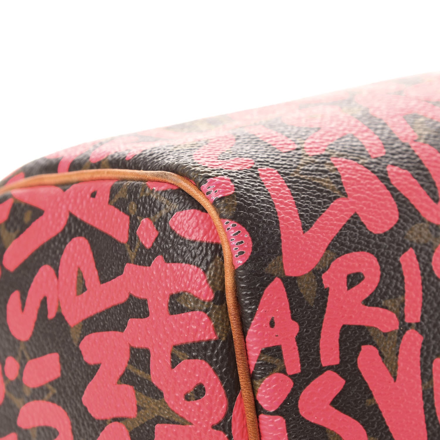 Louis Vuitton Monogram Graffiti Speedy 30 Fuchsia 5 of 11
