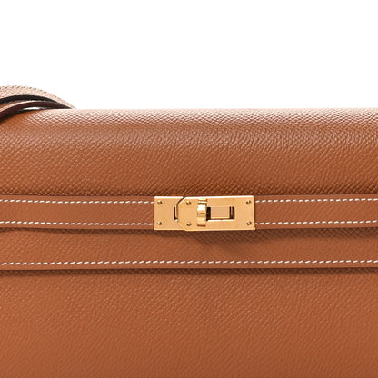 Hermes Epsom Kelly Wallet To Go Gold 8 of 11