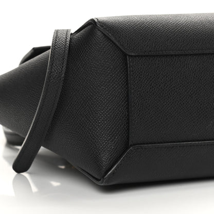 Celine Grained Calfskin Nano Belt Bag Black 9 of 16