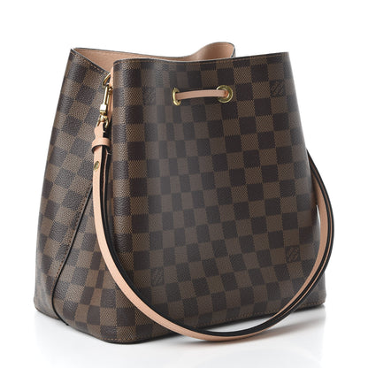 Louis Vuitton Damier Ebene Neonoe MM Venus Pink 3 of 13