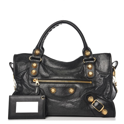 Balenciaga Agneau Giant 21 Gold Hardware City Black 1 of 11