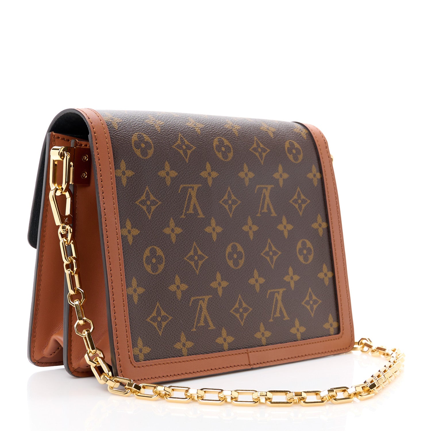 Louis Vuitton LOUIS VUITTON Reverse Monogram Dauphine MM 3 of 12