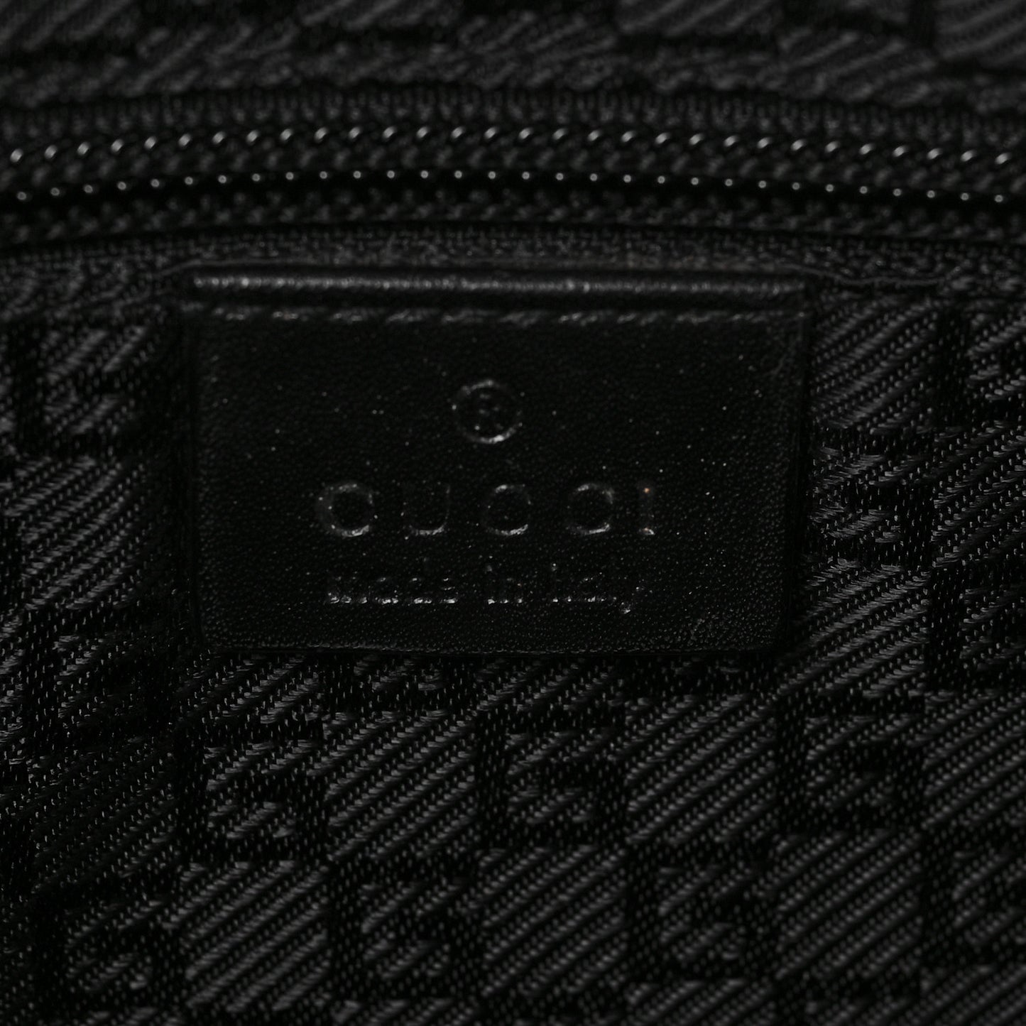 Nylon Shoulder Bag Black