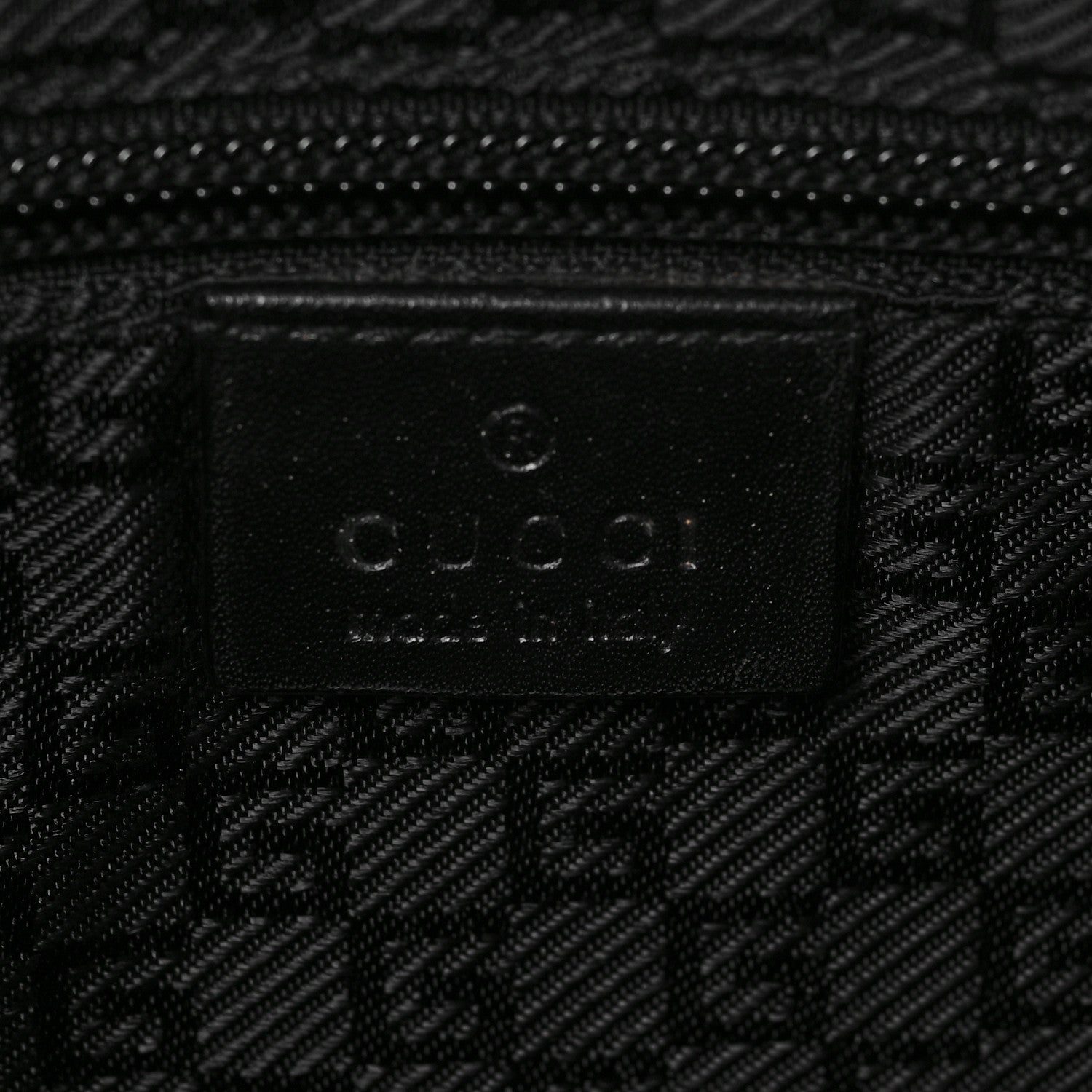 Gucci Nylon Shoulder Bag Black 6 of 9