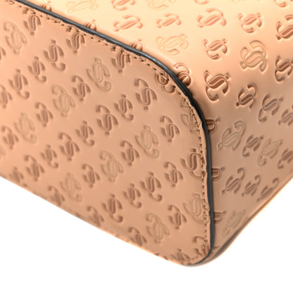 Jimmy Choo Calfskin JC Vanity Case With Chain Caramel 9 of 9