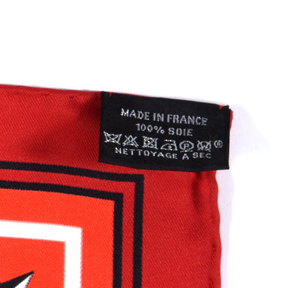 Hermes Silk Tigre Royal Scarf 70 Rouge Vieil Or Ver 2 of 4