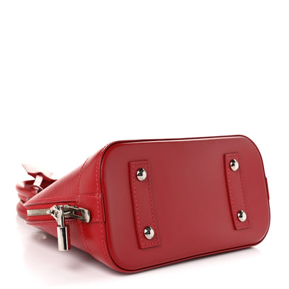 Louis Vuitton Epi Alma BB Carmine 4 of 10