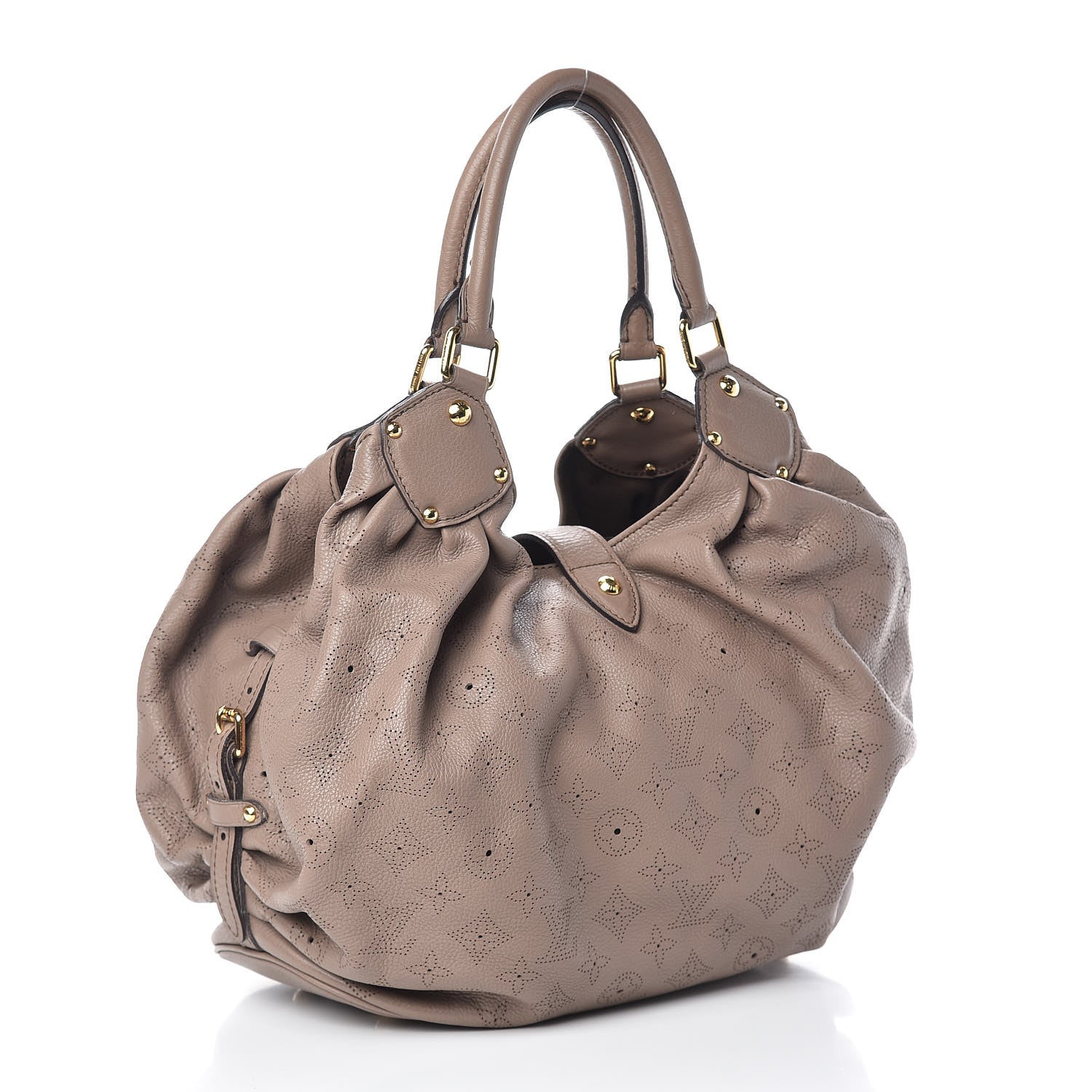 Louis Vuitton Mahina L Taupe 3 of 13
