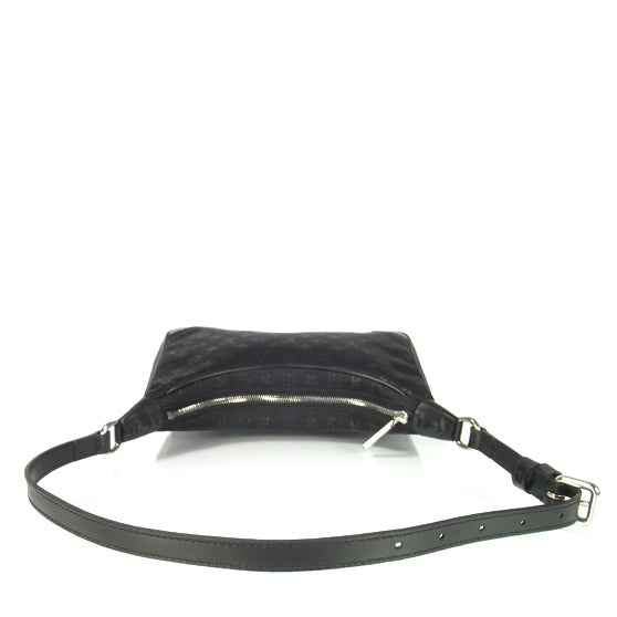 Satin Monogram Little Boulogne Black