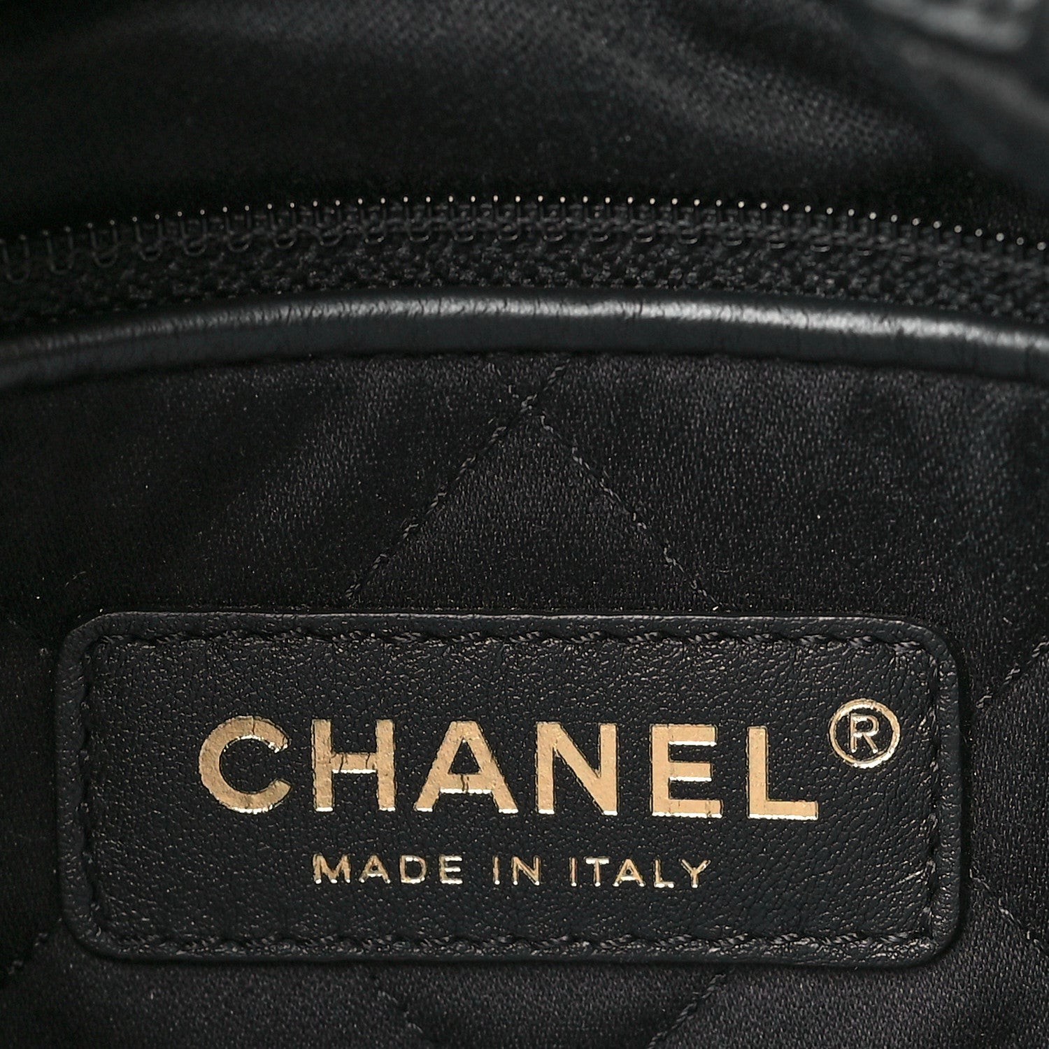 Chanel Shiny Calfskin Quilted Chanel 22 Backpack Black 6 of 10