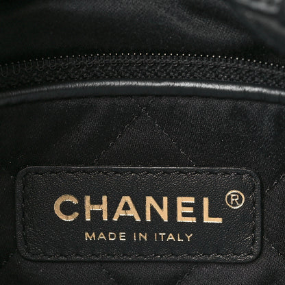 Chanel Shiny Calfskin Quilted Chanel 22 Backpack Black 6 of 10