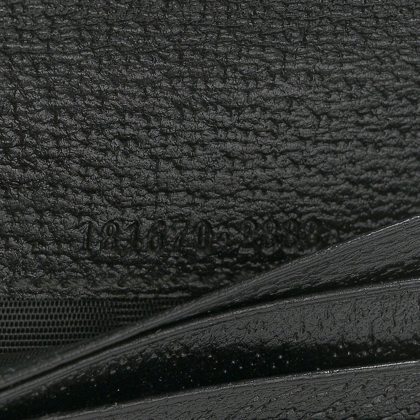 Monogram Web French Flap Wallet Black