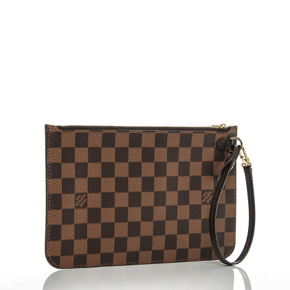 Louis Vuitton Damier Ebene Neverfull MM GM Pochette 3 of 6