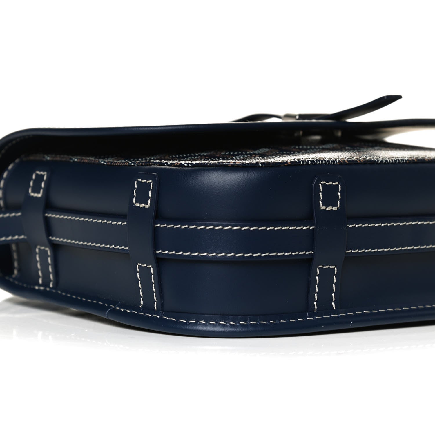 Goyard Goyardine Belvedere II PM Messenger Bag Navy 8 of 12