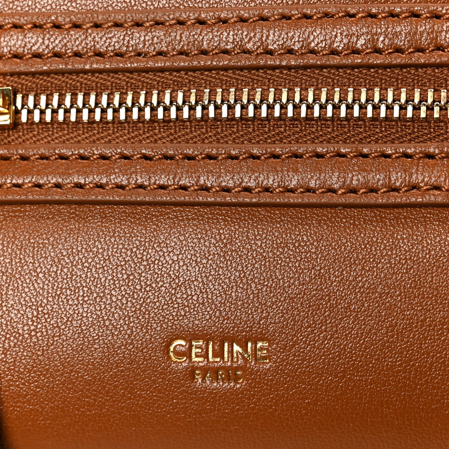 Celine Supple Shiny Lambskin Little New Luggage Soft Tan 7 of 10