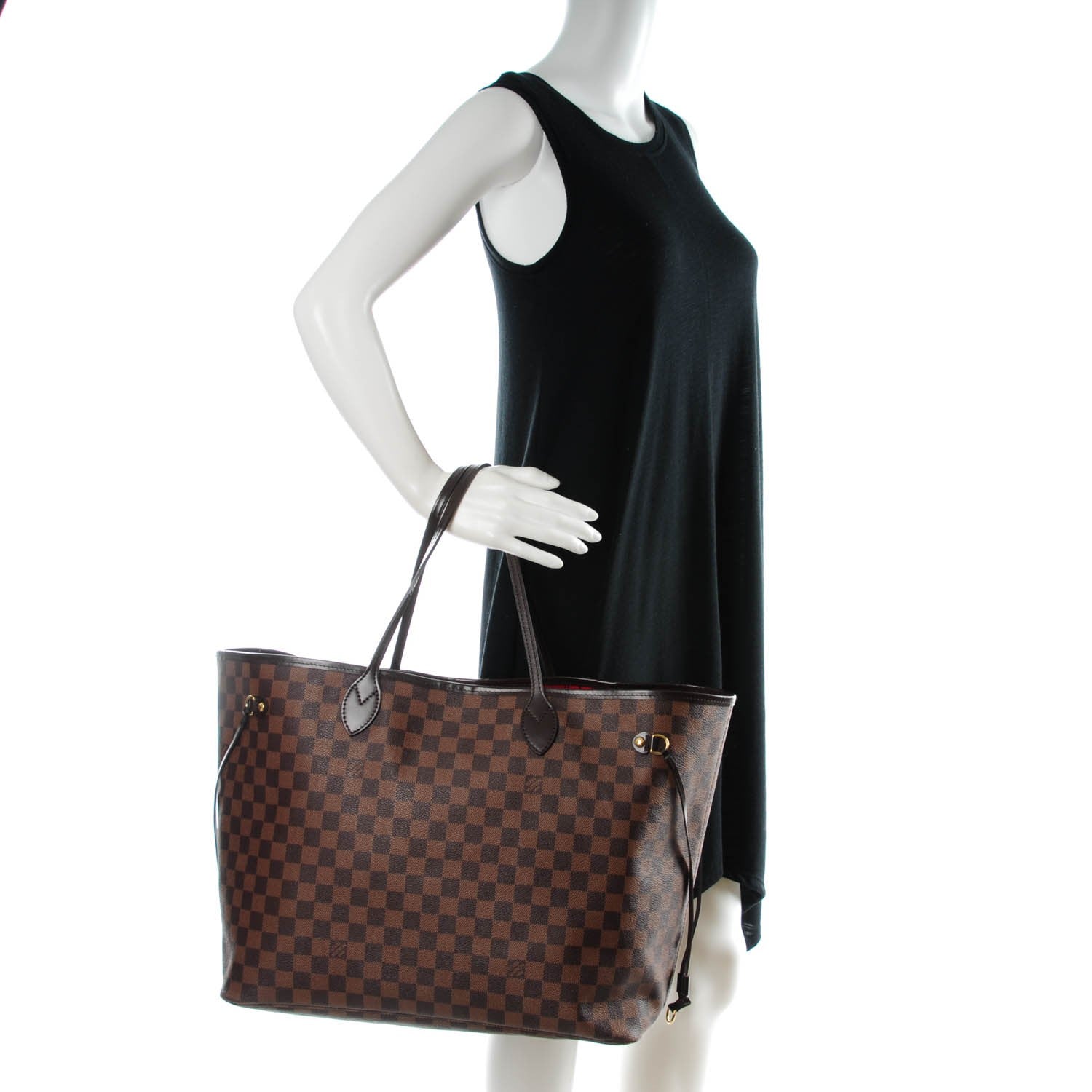 Louis Vuitton Damier Ebene Neverfull GM 2 of 8