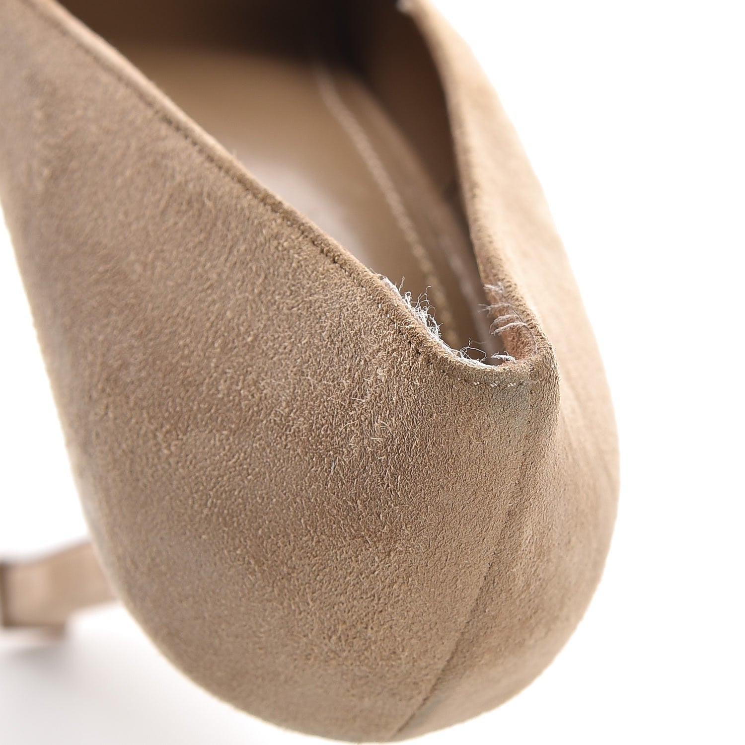 Saint Laurent Suede Tribtoo 105 Platform Pumps 40 Beige 9 of 14