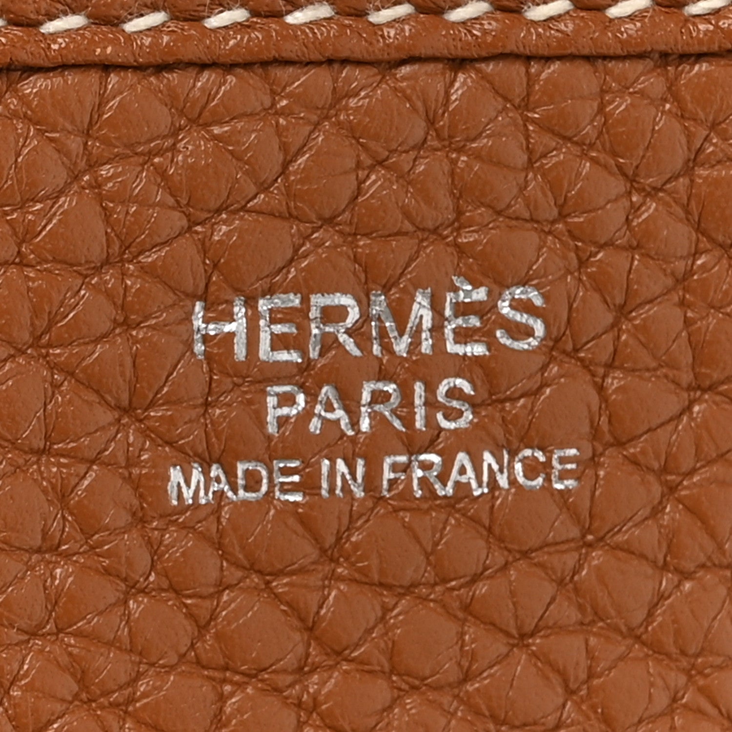 Hermes Taurillon Clemence Evelyne III GM Gold 6 of 15