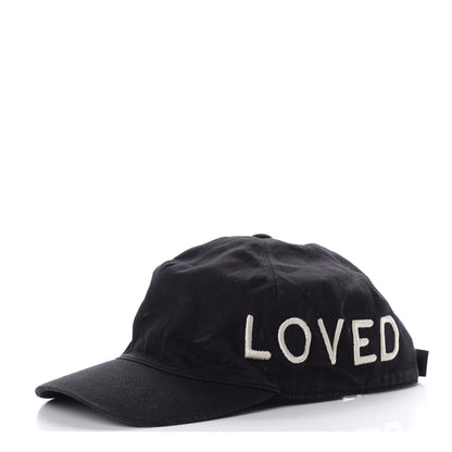 Gucci Cotton Loved Baseball Hat XL Black 1 of 8