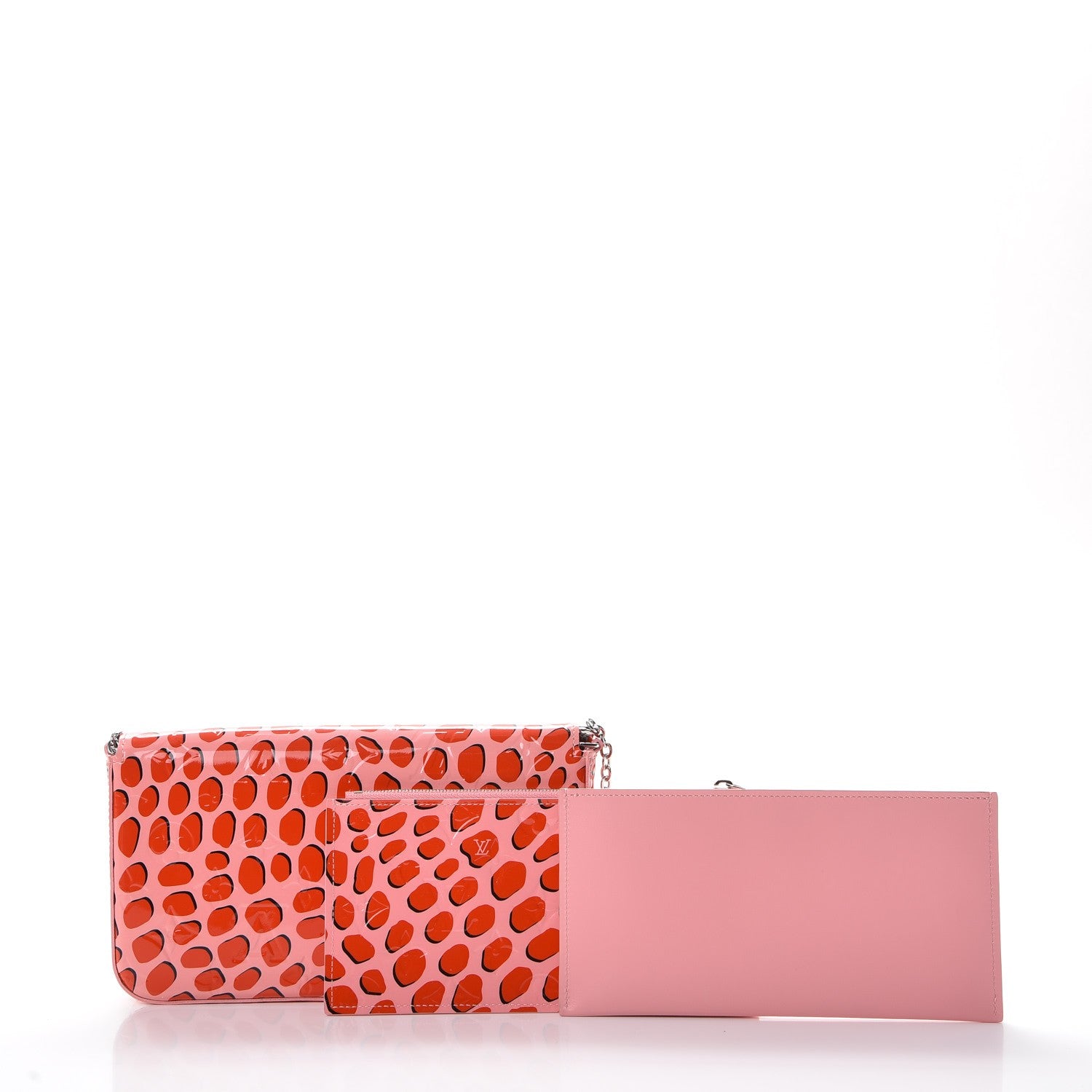 Louis Vuitton Vernis Jungle Dots Pochette Felicie Sugar Pink Poppy 6 of 11