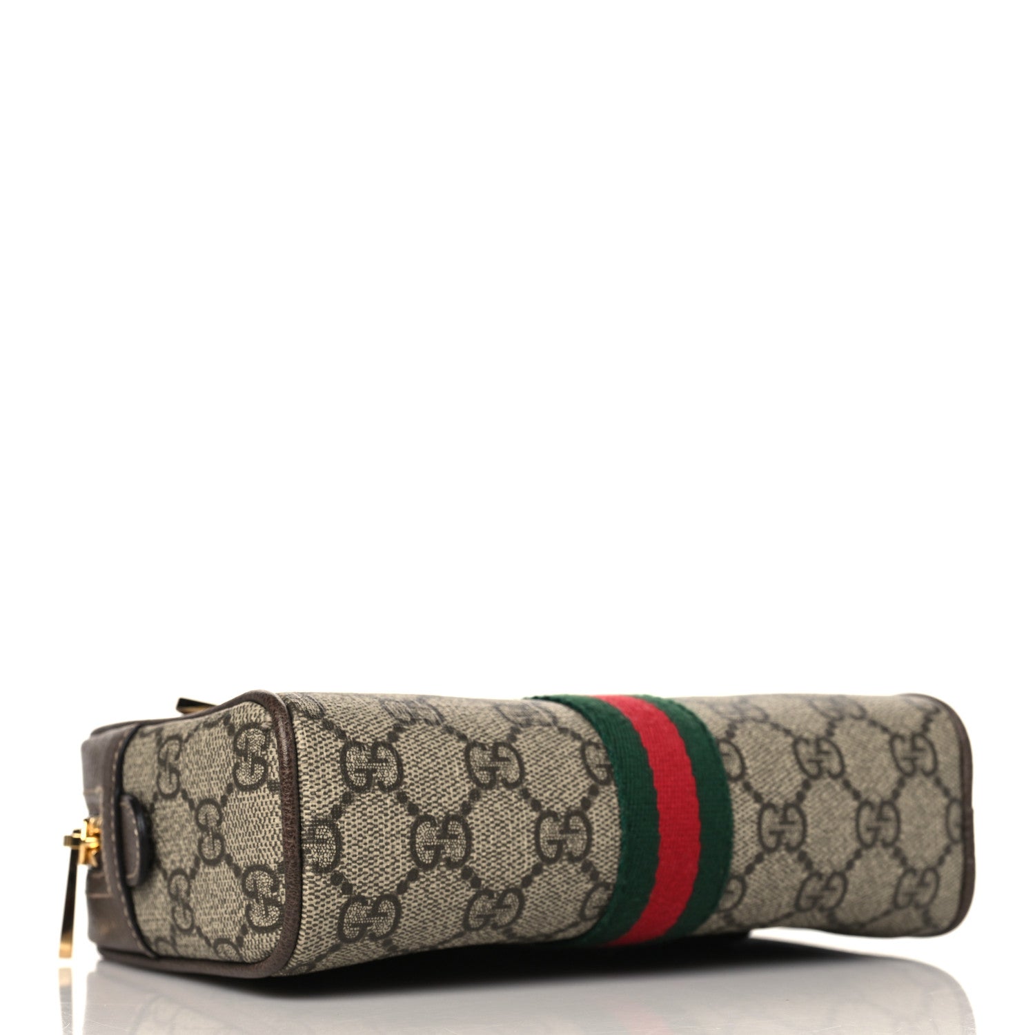 Gucci GG Supreme Monogram Web Small Ophidia Belt Bag 75 30 Dark Brown 4 of 9