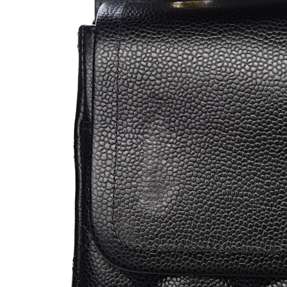 Chanel Caviar Quilted Maxi Double Flap Black 10 of 15