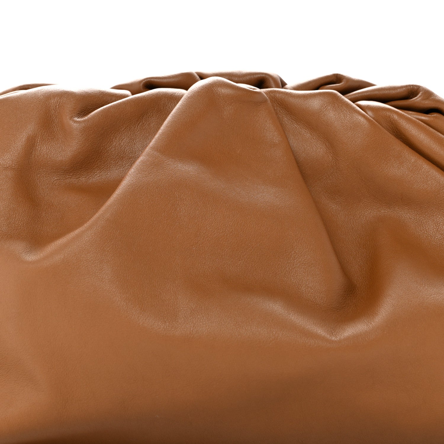 Bottega Veneta Smooth Butter Calf The Pouch Oversized Clutch Cammello 8 of 10