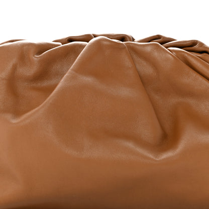 Bottega Veneta Smooth Butter Calf The Pouch Oversized Clutch Cammello 8 of 10