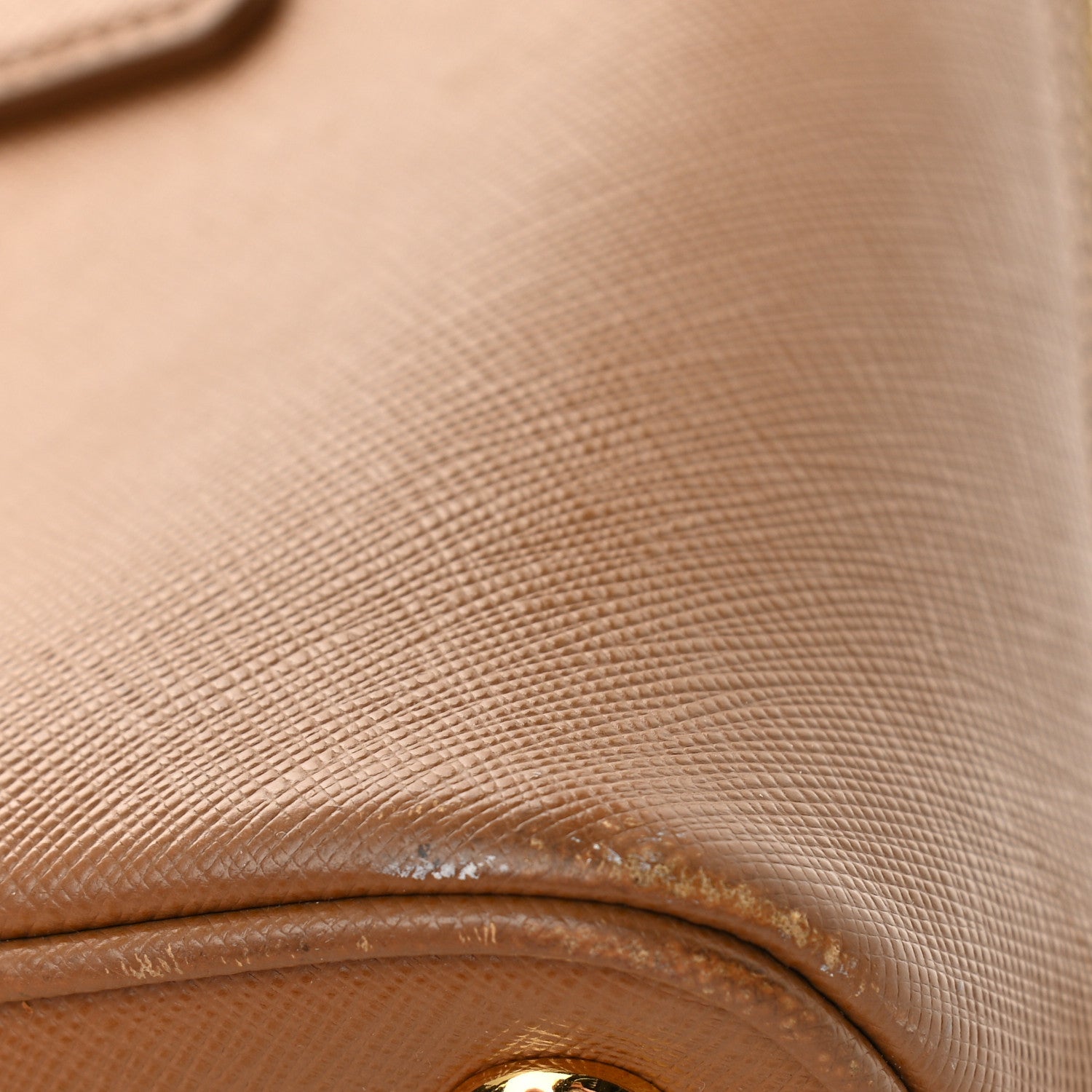 Prada Saffiano Lux Small Promenade Tote Caramel 18 of 19