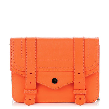 Proenza Schouler Lambskin Large PS1 Chain Wallet Grapefruit 1 of 6