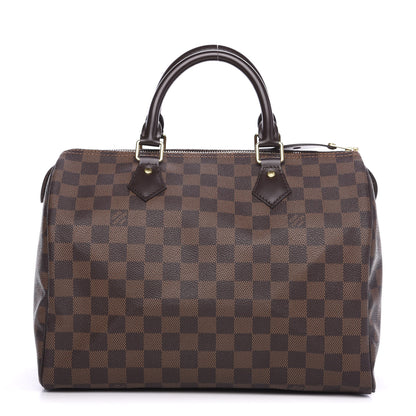 Louis Vuitton Damier Ebene Speedy 30 1 of 9