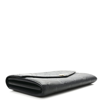 Louis Vuitton Empreinte Sarah Wallet NM Black 4 of 6